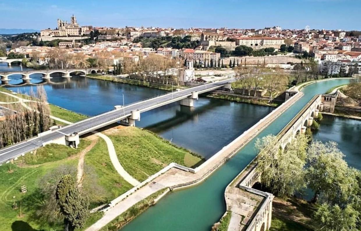 Ferienwohnung Les Balences - Jolie Studio Place Jean Jaures Beziers -Wifi Exterior foto